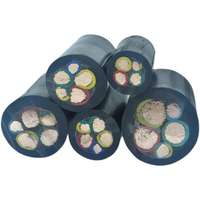Cables de alimentación flexibles de 16mm, 35mm, 100mm, 150mm, 4 núcleos, 5 núcleos, goma de uso general, producto de alta calidad de la H07RN-F DE LA H05RN-F