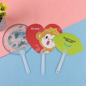 Nhà Máy Bán Buôn Nhựa Người Hâm Mộ Biểu Tượng Tùy Chỉnh In Quảng Cáo Nhựa PP Tay Người Hâm Mộ Cá Nhân Hàn Quốc Mini <span class=keywords><strong>Fan</strong></span> - Product Image 3