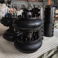 Couplage industriel flexible en caoutchouc de type pneu, amortisseur de chocs, pour connexion de réducteur de moteur