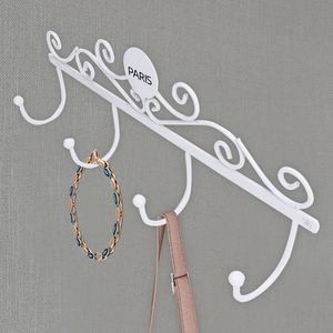 Rétro Vintage Français Pays <span class=keywords><strong>Paris</strong></span> Métal Mur Monté Crochets Porte-clés Pour Manteau Articles Divers Parapluie Suspendu Mur - Product Image 5