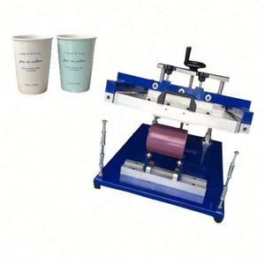 Plastic Paper Cup Tooling Manual Curved Screen <b>Printing</b> <b>Machine</b> - Product Image 1