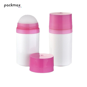 Factory Custom 50ml PP Cylinder Roll-On <b>Bottle</b> with Hot Stamping Deodorant Perfume & Essential Oil Body Care Packaging - Product Image 1