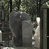 Pierres tombales et monuments en granit sculptés de style européen Dalle de marbre naturel pour utilisation au cimetière Pierres tombales funéraires