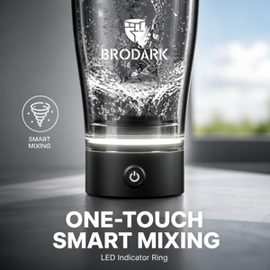Draagbare oplaadbare Tritan elektrische shakerfles met USB, automatische eiwitpoedermixer, <span class=keywords><strong>blender</strong></span>, één-knops bediening, voor thuis en hotel - Product Image 3