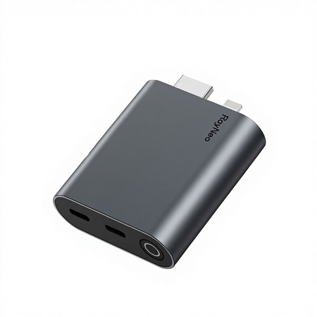 RayNeo Aluminum Alloy for Adapter Charging Converter for Glasses Play Charging USB-C/USB-A Compatible 3 1 RayNeo Air 3s Pro/4