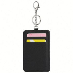 Porta Tarjetas de Crédito de Cuero PU Personalizado para Sublimación, Llavero con Porta Tarjetas, Estuche para Tarjetas, para Hombres y Mujeres - Product Image 4