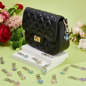 Portachiavi Angelo Custode <span class=keywords><strong>con</strong></span> Pietra Portafortuna 2026 di Tendenza, Set Regalo per Battesimo, Nascita, Matrimonio e Benedizione - Product Image 5