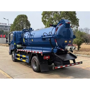 Camion d'aspiration des eaux usées Foton 4x2 de 5000 litres à prix d'usine à vendre - Product Image 4