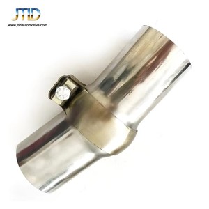 Collier de serrage en <span class=keywords><strong>V</strong></span> haute performance JTLD pour échappement de <span class=keywords><strong>v</strong></span>éhicule BMW, en acier inoxydable 304, 51 mm (2 pouces), serrage réglable - Product Image 2