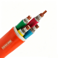 Cable de Alimentación de Cobre LSZH Flexible con Aislamiento Mineral Resistente al Fuego BBTRZ 0.6/1kV, Cable Ignífugo de Bajo Voltaje