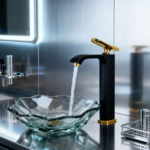 Robinet de lavabo <span class=keywords><strong>d</strong></span>'hôtel, corps en laiton, finition chromée, noyau de valve en céramique, robinet mélangeur eau chaude et froide à trou unique, robinets à <span class=keywords><strong>d</strong></span>ébit contrôlé, <span class=keywords><strong>chambre</strong></span> <span class=keywords><strong>d</strong></span>'hôtes - Product Image 5