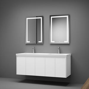 Meuble-lavabo mural en bois massif de haute qualité avec fermeture amortie, fabriqué au Vietnam - Product Image 2