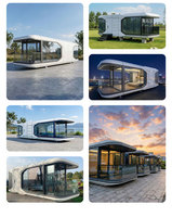 Capsule spatiale modulaire, maison intelligente, technologie préfabriquée