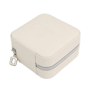 Boîte de réception de bijoux de boucles d'oreilles avec fermeture éclair, étui de voyage créatif et portable avec affichage personnalisé - Product Image 4