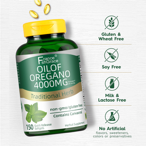 Fabricante de Suplementos de Aceite de Orégano de Marca Privada, Apoya la Salud del Sistema Inmunitario, 150 Cápsulas Blandas de Aceite de Orégano - Product Image 3