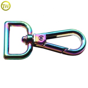 High Quality Bag Lobster Clasps Swivel <strong>Snap</strong> Trigger Clips Rainbow Metal <strong>Snap</strong> <strong>Hook</strong> for Bags - Product Image 3
