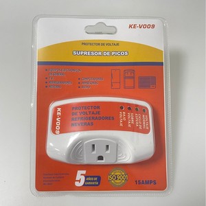 เครื่องป้องกันไฟกระชาก รุ่น KE-V009-12A สำหรับปลั๊กไฟ 120V ของอเมริกาใต้ ผลิตจากโรงงานที่มีชื่อเสียง รับประกัน 2 ปี ขายดี - Product Image 1