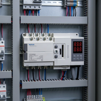 Interrupteur de transfert automatique double alimentation 250A NTDT85-250A-III 3P/4P AC230V pour la distribution électrique des bâtiments