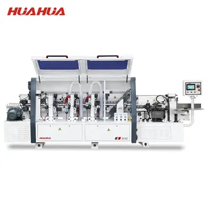 HUAHUA China Pvc Mdf Automatic Scraping Buffing Cutting Edge Banding Bander Machine Product