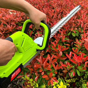 High Capacity Lithium Automatic Battery <strong>Plant</strong> Double Garden Tools Cordless Electric Brushless Hedge <strong>Trimmer</strong> - Product Image 3
