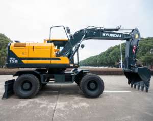 حفارة جديدة ماركة هيونداي عالية الجودة 6t هيونداي HW60ECO Hx60 PRO 6ton حفارة صغيرة بعجلات - Product Image 2