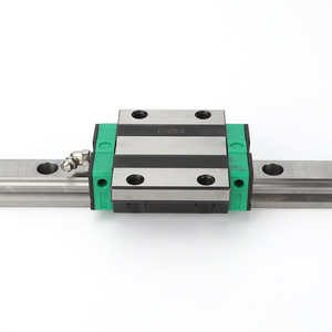 Bloque de guía lineal ETW25CA de 25 mm con brida verde y rodamiento de riel cuadrado - Product Image 1