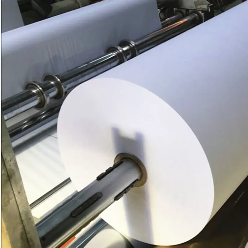 Papel offset sin recubrimiento de alta calidad 60gsm pulpa y papel offset sin madera