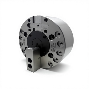 Autochuck 1L Single Jaw Extra Long Stroke Steel Hydraulic Chuck 6" with Lathe Chuck Adapter Plate for <b>Machining</b> - Product Image 2