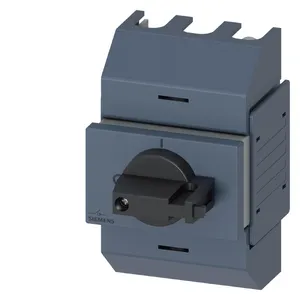 Siemens 3KD0232-2KG20-3 Basic Devices disconnecting switch Shaft, 3 pole, Front operation / direct operating mechanism Ti-grey