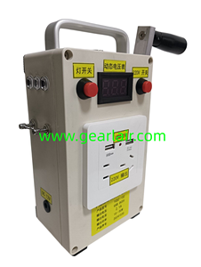 Generador Manual de Emergencia para Exteriores, 50W Pico, 220V CA y Salida USB, con Encendedor y Supercondensador, 1 Año de Garantía, 2kg - Product Image 2