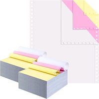 Papier autocopiant 1 pli, 2 plis, 3 plis pour factures, reçus, bons de livraison, écologique, sans carbone, papier NCR