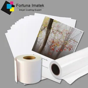 Good Quality Desktop Waterproof Inkjet Photo Paper For Eco Friendly Printer Ink