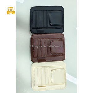 Mini accessoires <span class=keywords><strong>de</strong></span> rangement <span class=keywords><strong>de</strong></span> voiture pince pare-soleil et porte-carte Kits intérieurs pour Toyota <span class=keywords><strong>BMW</strong></span> en cuir - Product Image 4