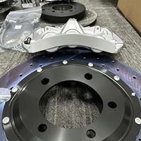 Kit de Caliper de Freno de 6 Pistones, Disco de Freno D3000 de Alta Gama, Disco de Freno de 380-400 mm, Sistema de Frenos de Carreras para Audi A6 A7 A8 RS6 RS7 RS5