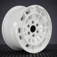 Jantes forgées rétro GW Gloss White 16 17 18 pouces 6x139.7 pour Toyota Land Cruiser Prado Tacoma 4Runner Ford Bronco Rally Offroad