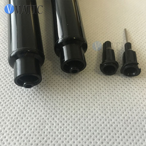 คุณภาพสูง10Pcs <span class=keywords><strong>3cc</strong></span>/<span class=keywords><strong>Ml</strong></span>สีดำLuerล็อคกาวเข็มฉีดยาPlunger - Product Image 2