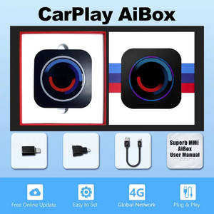 Ai TV CarPlay อัปเกรด BW550P แอนดรอยด์<span class=keywords><strong>10</strong></span> 4 + 64สำหรับ bm/w การเล่นวิดีโอ UI ปรับแต่งรองรับระบบ ID6/ID7/ID8 - Product Image 6