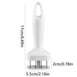 Attendrisseur de viande automatique professionnel à 24 aiguilles en acier inoxydable, marteau à pointe carrée - Product Image 3