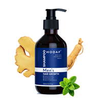 Shampoo pour la croissance des cheveux pour hommes, traitement des cheveux clairsemés, bloqueur de DHT, volumisant, nourrissant le cuir chevelu, stimulateur des racines pour hommes