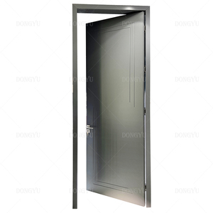 <span class=keywords><strong>JHK</strong></span> negro caoba blanco interior de vidrio francés abatible puerta de madera puerta China fábrica bajo precio - Product Image 1