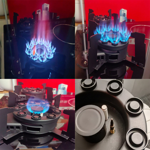 Vendita Diretta dalla Fabbrica: Piano Cottura a Gas Incasso a 5 Fuochi con Piano in Vetro - Product Image 5