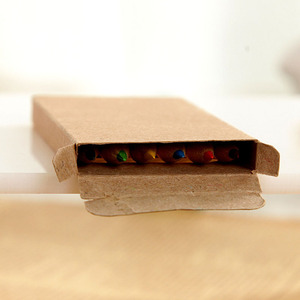 Bview Nghệ Thuật 3.5 Inch Xách Tay Ngắn 6 Màu Sắc Khác Nhau Bút Chì Với Logo Tùy Chỉnh In Màu Sắc Tự Nhiên Bút Chì Cho Trẻ Em Quà Tặng - Product Image 6