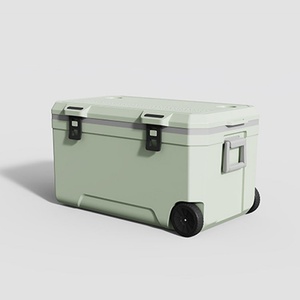 IGLOO 120L lớn <span class=keywords><strong>Ice</strong></span> Cooler Box với bánh phong cách hiện đại cách điện hộp cho ngoài trời câu cá dã ngoại - Product Image 1