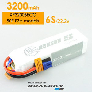 Batería LiPo Dualsky XP32006ECO 3200mAh 6S 22.2V para drones RC - Product Image 1
