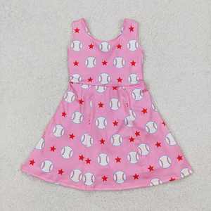 Ropa Deportiva para Bebés Niñas, Vestidos Deportivos sin Mangas con Lazos y Estampado de Leopardo para Yoga y Atletismo - Product Image 3