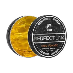 Free Samples High Quality Hair Styling Bio Hair Wax Defining Paste Strong Hold Wax Hair Men