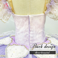 T0643 robe de danse de Ballet professionnelle de haute qualité, fée lilas, Tutu personnalisé
