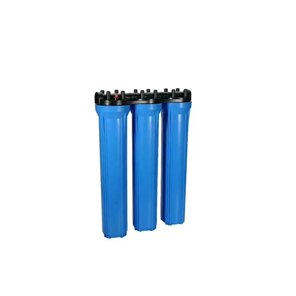 3 stages PP GAC CTO pre water filter 20" blue housing
