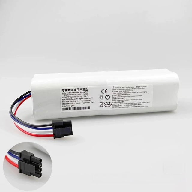 REAL CAP Replacement Digital Battery for Dreame F9 D9 L10 Robot Vacuum-Mop L10 Pro Plus RLS3 RLS5 RLS5L RLS5D Vacuum Cleaner OEM