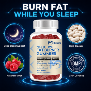 Capsules Brûle-Graisse Nocturnes Mélatonine Haricot Blanc Café Vert Mélisse <span class=keywords><strong>Passiflore</strong></span> Vitamine D3 B6 Immunité Adulte - Product Image 2